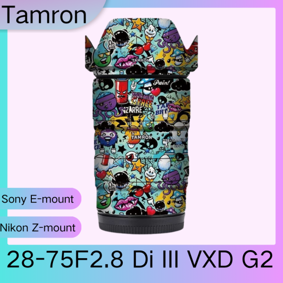 Lentes Tamron 28-75F2.8 Di III VXD G2 - Pele câmera, adesivo câmera - com alta resistência a arranhões, à prova d'água e com design elegante.